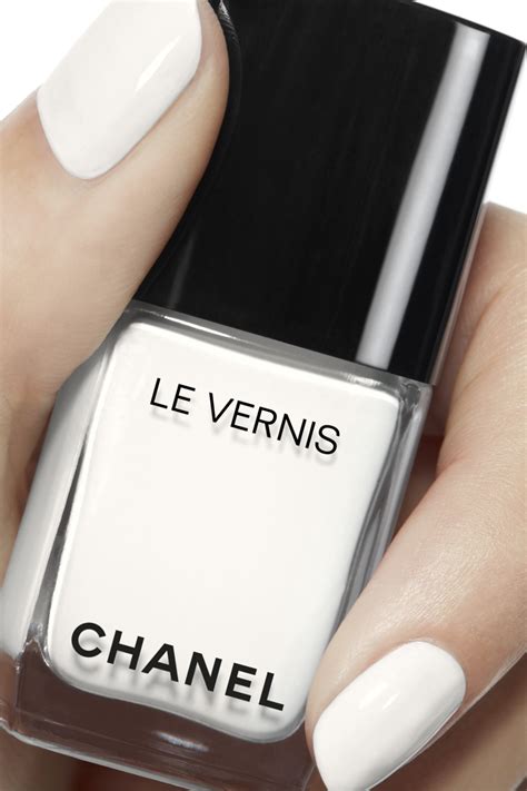 chanel pure white nail polish|discontinued chanel nail polish colors.